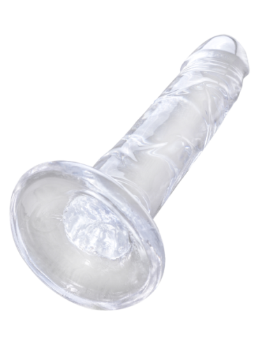KING COCK CLEAR 6 INCH CLEAR