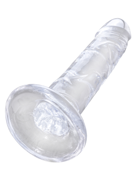 KING COCK CLEAR 6 INCH CLEAR