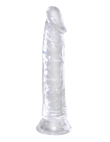 KING COCK CLEAR 8 INCH CLEAR