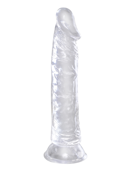 KING COCK CLEAR 8 INCH CLEAR