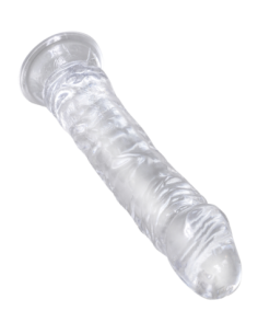 KING COCK CLEAR 8 INCH CLEAR 2