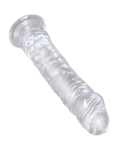 KING COCK CLEAR 8 INCH CLEAR