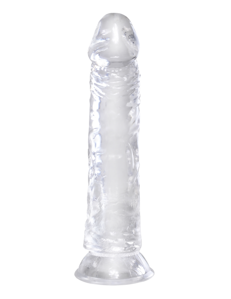 KING COCK CLEAR 8 INCH CLEAR