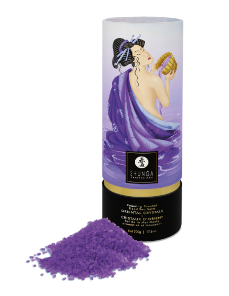 SAL DE BAÑO CRISTALES ORIENTALES FRUTAS EXÓTICAS 500 GR