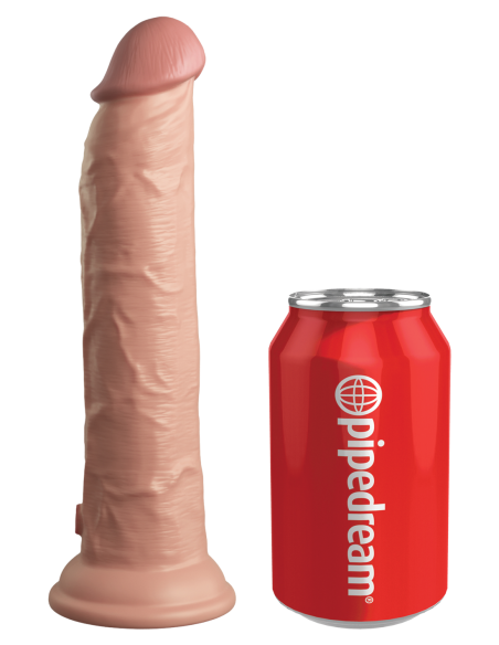 KING COCK ELITE LUZ DE SILICONA DE DOBLE DENSIDAD PARA EL PENE