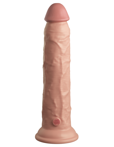 KING COCK ELITE LUZ DE SILICONA DE DOBLE DENSIDAD PARA EL PENE