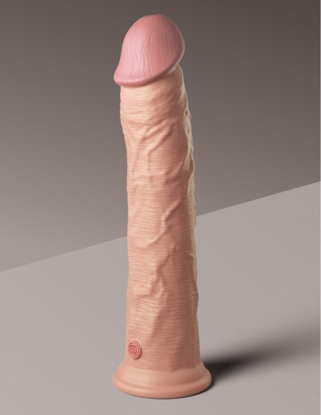 KING COCK ELITE LUZ DE SILICONA DE DOBLE DENSIDAD PARA EL PENE