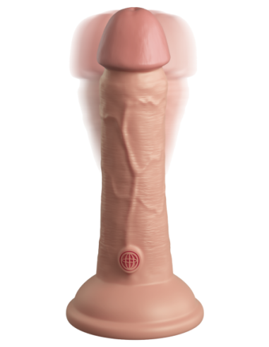 KING COCK ELITE 6 INCH DUAL DENSITY VIBRATING...