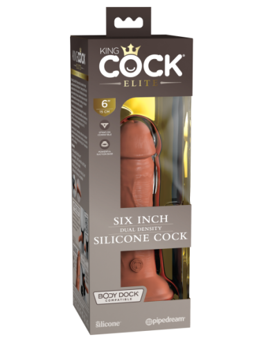 KING COCK ELITE 6 PULGADAS DE SILICONA...