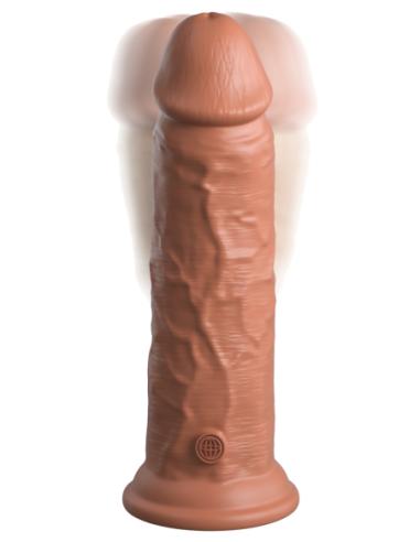 KING COCK ELITE 8 INCH DUAL DENSITY VIBRATING...