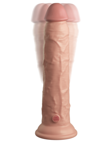 KING COCK ELITE 9 INCH DUAL DENSITY VIBRATING...