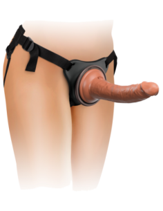 KING COCK ELITE COMFY SILICONE BODY DOCK KIT BLACK