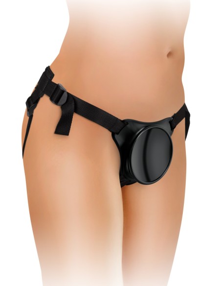 KING COCK ELITE BEGINNER'S BODY DOCK STRAP-ON HARNESS BLACK