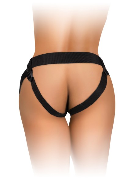 KING COCK ELITE BEGINNER'S BODY DOCK STRAP-ON HARNESS BLACK