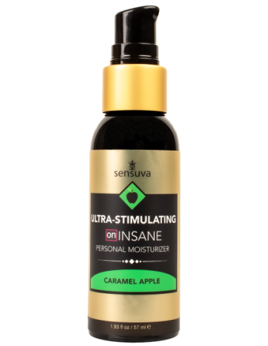 SENSUVA EN INSANE ULTRA-ESTIMULANTE CREMA HIDRATANTE PERSONAL CARAMELO MANZANA 57ML