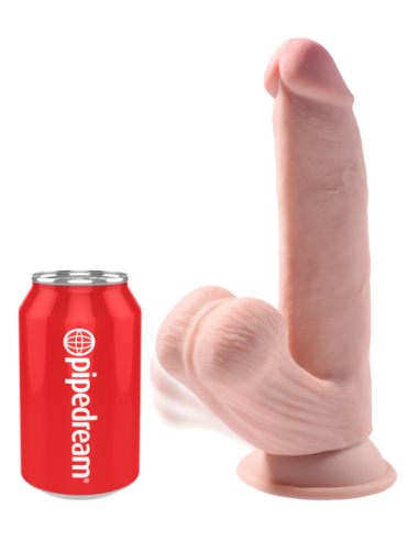 KING COCK PLUS POLLA DE TRIPLE DENSIDAD DE 8...