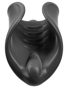 PDX ELITE VIBRATING SILICONE STIMULATOR BLACK 2