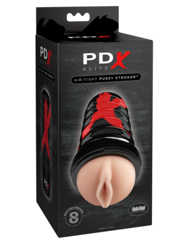 PDX ELITE AIR TIGHT PUSSY STROKER LIGHT