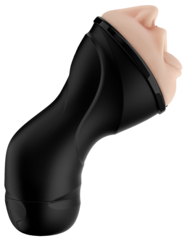 PDX ELITE DEEP THROAT VIBRATING STROKER LIGHT