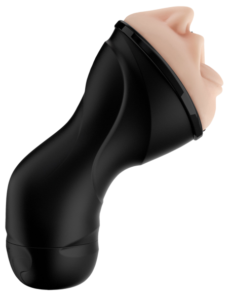 PDX ELITE DEEP THROAT VIBRATING STROKER LIGHT