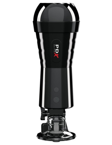 PDX ELITE COCK COMPRESSOR VIBRATING STROKER LIGHT