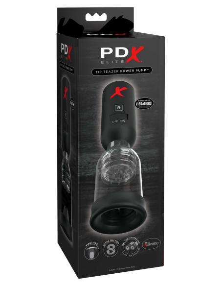 PDX ELITE TIP TEAZER POWER PUMP CLEAR