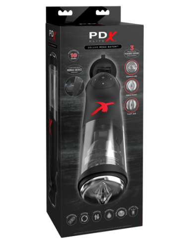 PDX ELITE DELUXE MEGA-BATOR TRANSPARENTE