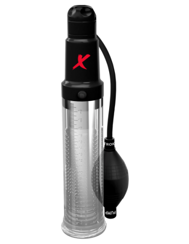 PDX ELITE SUCK-N-PUMP STROKER CLEAR