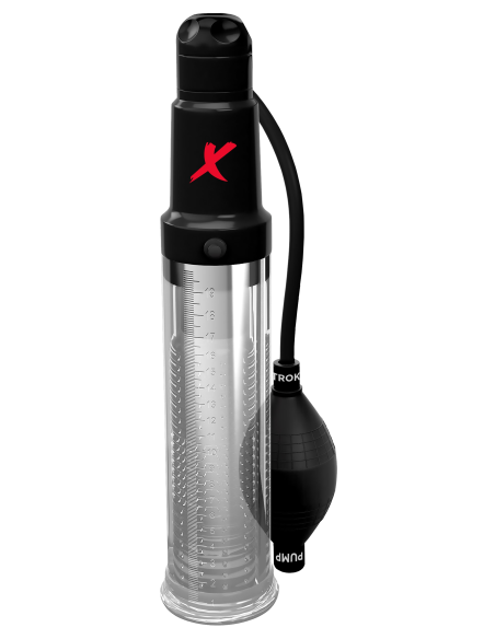 PDX ELITE SUCK-N-PUMP STROKER CLEAR