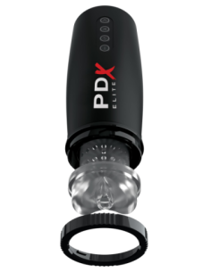 PDX ELITE MOTORBATOR 2 TRANSPARENTE 2