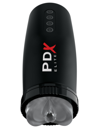 PDX ELITE MOTORBATOR 2 TRANSPARENTE