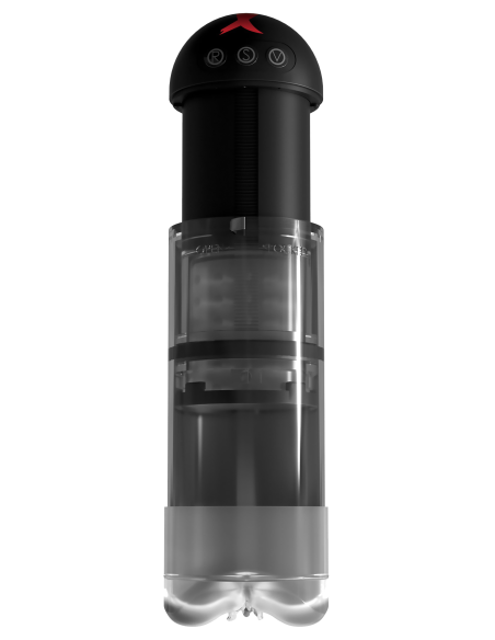 PDX ELITE EXTENDER PRO VIBRATING PUMP CLEAR