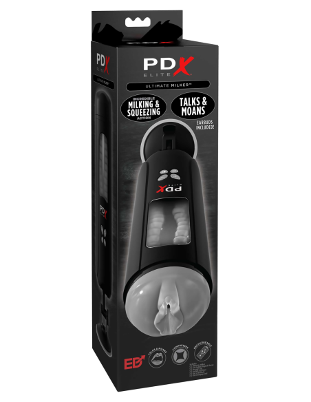 PDX ELITE ULTIMATE MILKER CLEAR