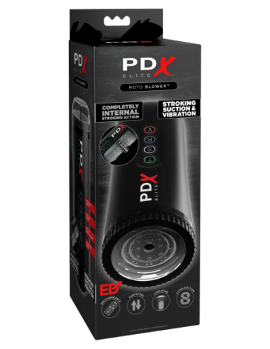 SOPLADOR DE MOTO PDX ELITE NEGRO