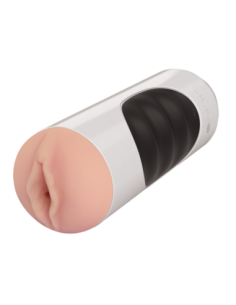 PDX EXTREME MEGA GRIP VIBRADOR STROKER COÑO BLANCO 2