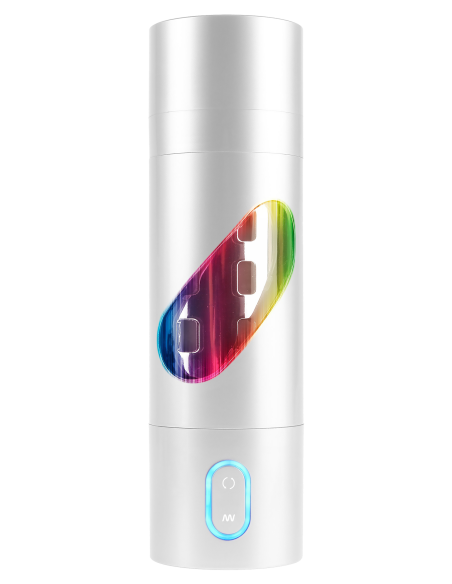 PDX EXTREME RECHARGEABLE ROTO-BATOR PUSSY WHITE
