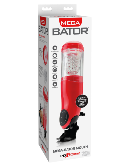 PDX EXTREME MEGA-BATOR MOUTH RED
