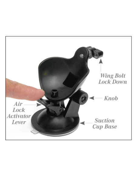 PDX EXTREME MEGA-BATOR ASS BLACK