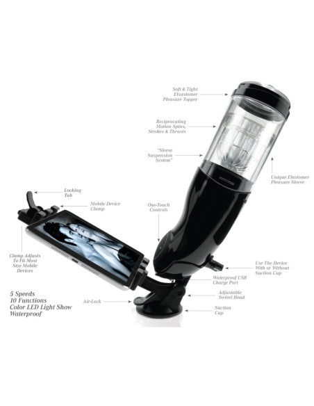 PDX EXTREME MEGA-BATOR NEGRO