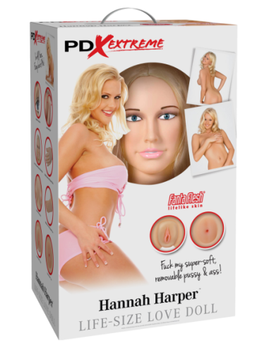 PDX EXTREME DOLLZ HANNAH HARPER LIFE-SIZE LOVE...