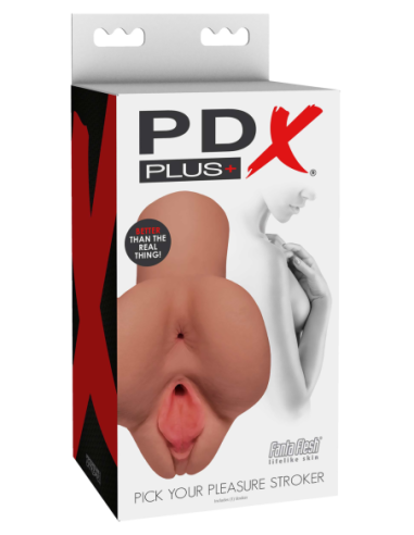 PDX PLUS PICK YOUR PLEASURE STROKER TAN