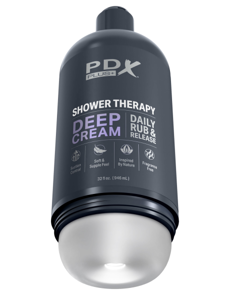 PDX PLUS SHOWER THERAPY - DEEP CREAM CLEAR
