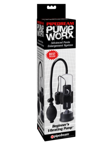 PUMP WORX BEGINNER'S VIBRATING PUMP CLEAR
