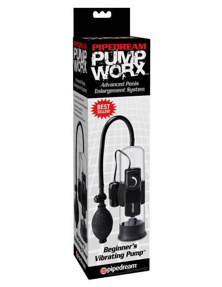 PUMP WORX BEGINNER'S VIBRATING PUMP CLEAR