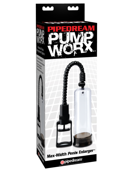 PUMP WORX MAX-WIDTH PENIS ENLARGER CLEAR