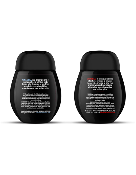 WICKED SENSATION KIT FRÍO Y CALOR 2X45ML