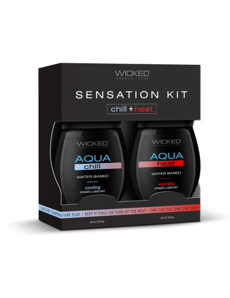 WICKED SENSATION KIT CHILL AND HEAT 2X45ML