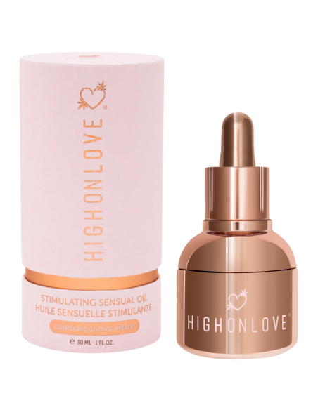HIGH ON LOVE SENSUAL STIMULATING OIL 30ML