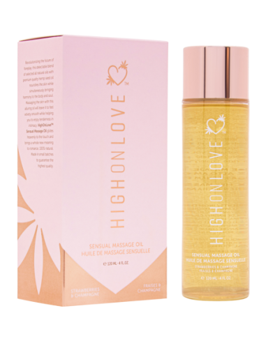 ACEITE DE MASAJE HIGH ON LOVE FRESAS Y...