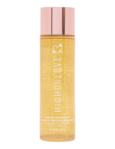 HIGH ON LOVE MASSAGE OIL STRAWBERRIES AND CHAMPAGNE 120ML 2